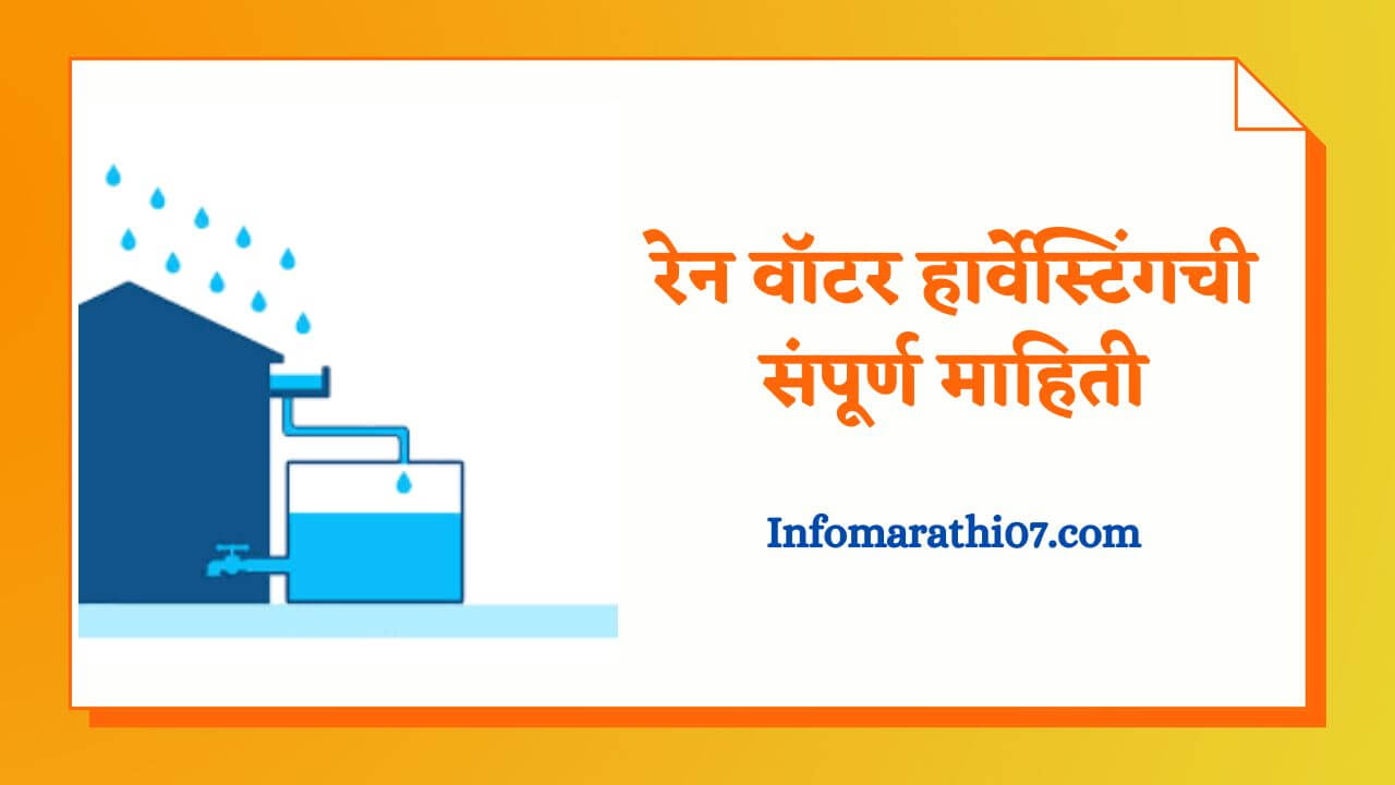 Rainwater harvesting information in Marathi