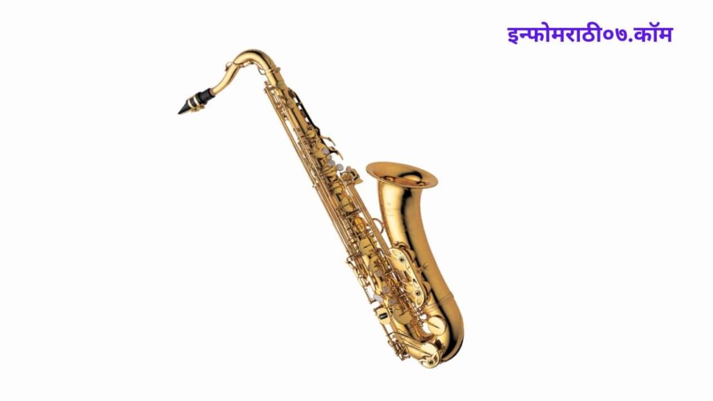 Saxophone in Marathi