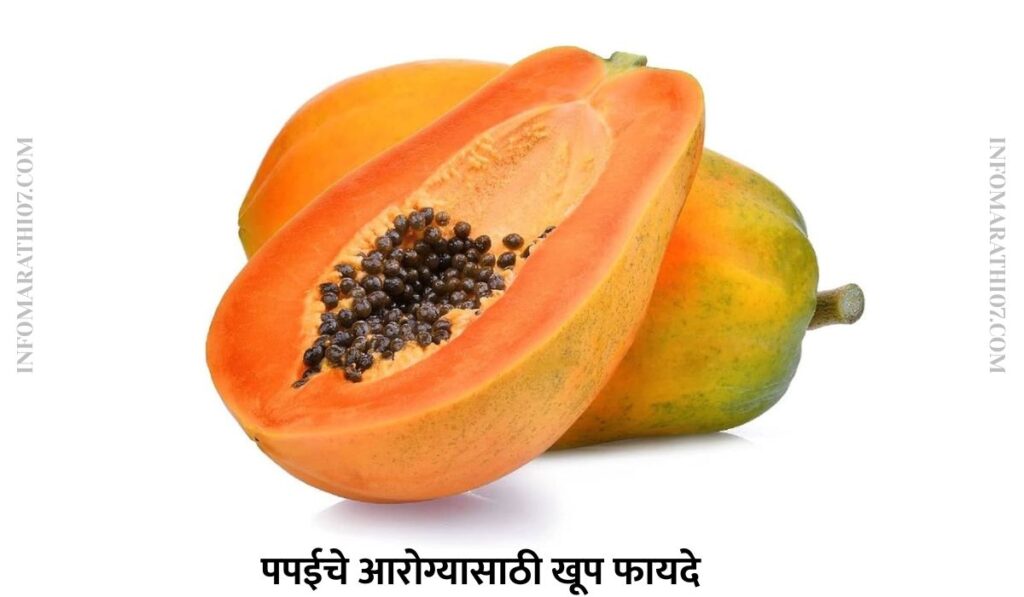 पपईचे आरोग्यासाठी खूप फायदे 